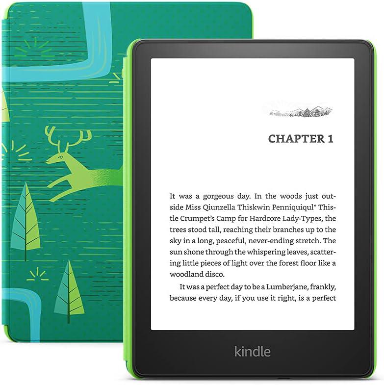 Amazon Kindle PaperWhite Kids 5 (2021) 8 GB Ebook olvasó + Smart védőtok