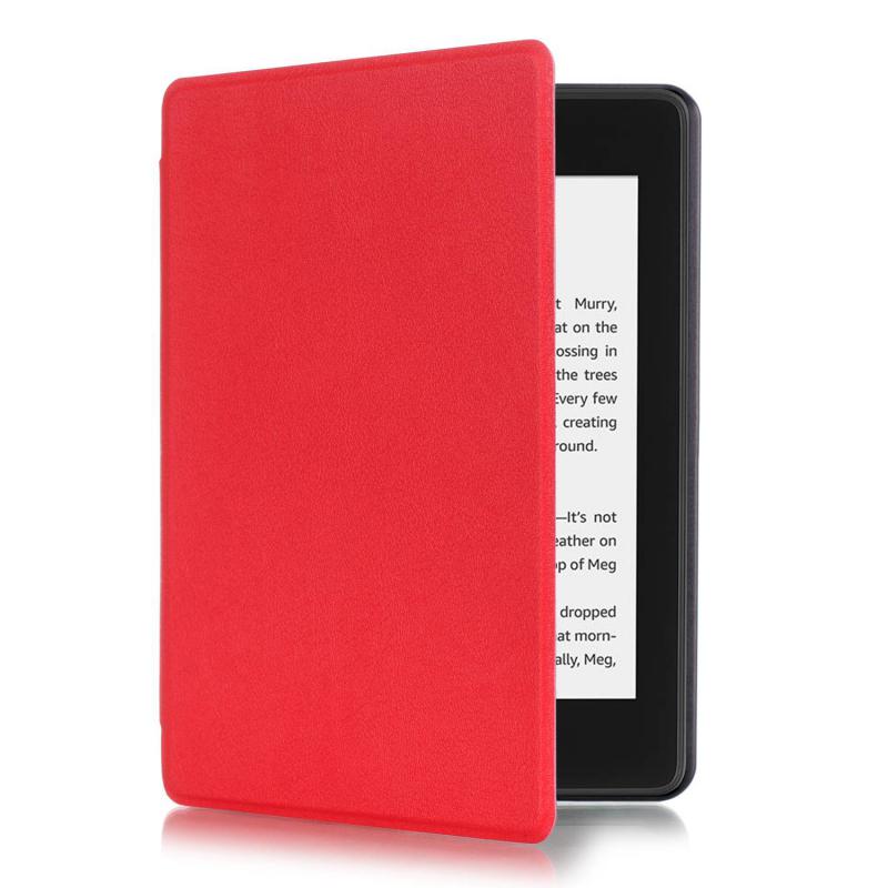 Kindle 10 Mágneses Smart Védőtok Piros