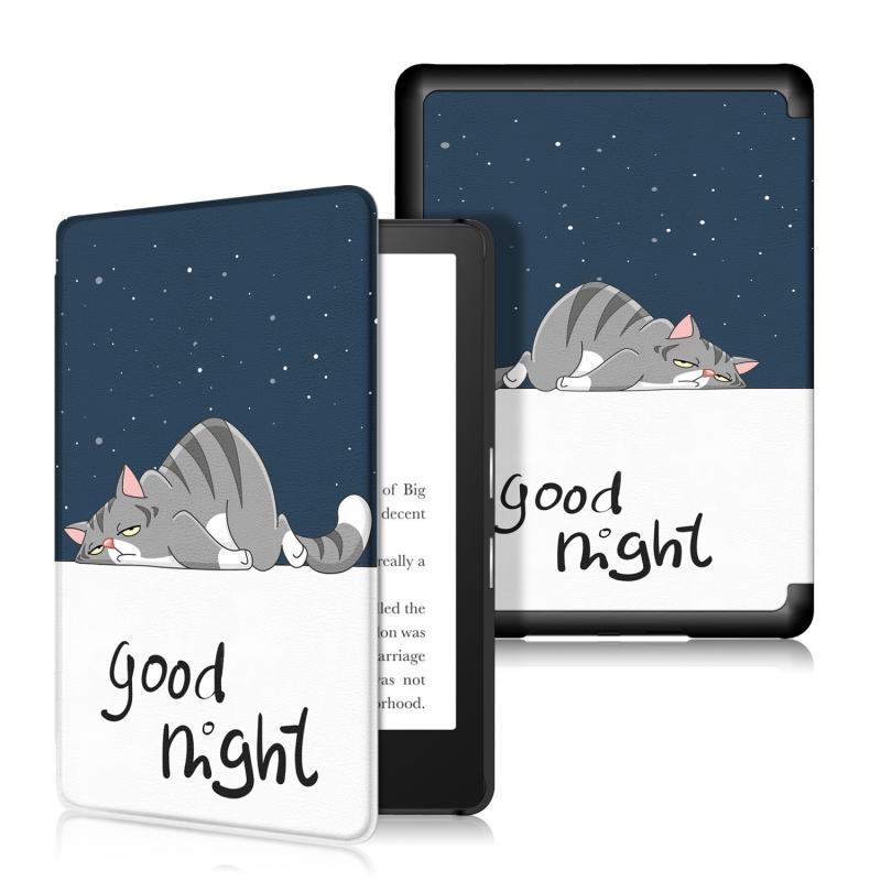 Kindle 11 (2022/2024) mágneses Smart Védőtok Good Night