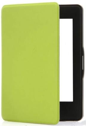 KINDLE 8 4GB Mágneses Smart Védőtok Neonzöld