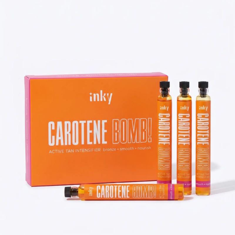 Carotene Bomb! Aktív barnításfokozó száraz olaj 20 x 6 ml