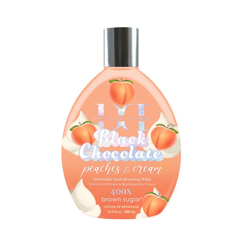 Double Dark Black Chocolate Peaches & Cream 400x (400 ml)