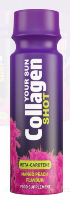 Karotin-shot kollagénnel  Mango-Barack 80ml