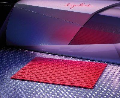 Színes kilépő szőnyeg