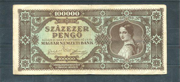 100 ezer pengő (1945)