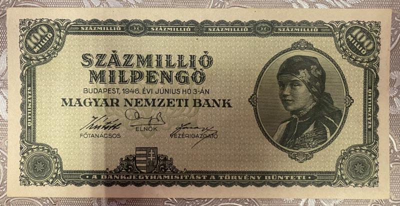 100 millió MILpengő (1946)