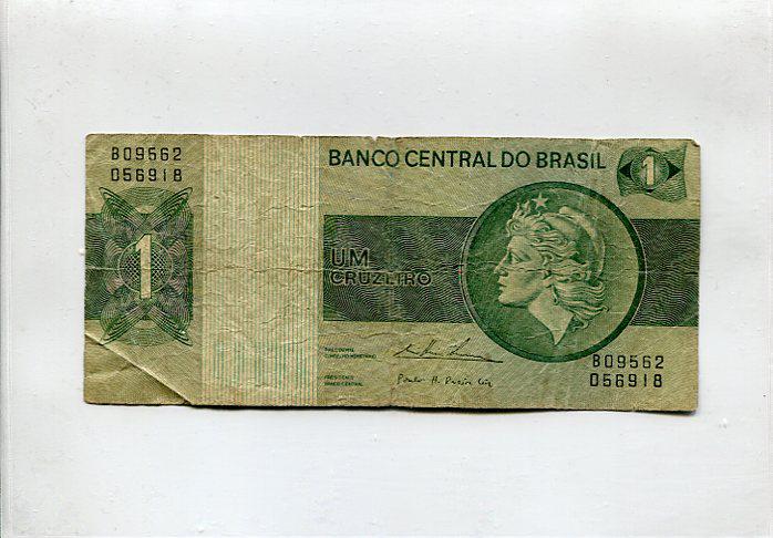 Brazília 1 cruzeiro bankjegy 1972-1981