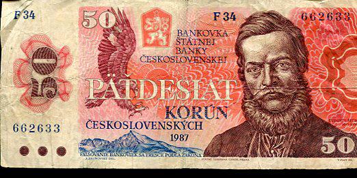 Csehszlovákia 50 korona (1987)
