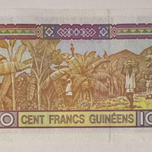 Guinea 100 frank bankjegy (UNC) 1998