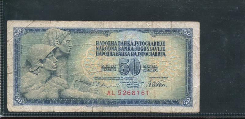 Jugoszlávia 50 dinár (1968)