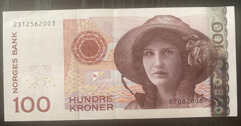 Norvégia 100 korona I. (1995)