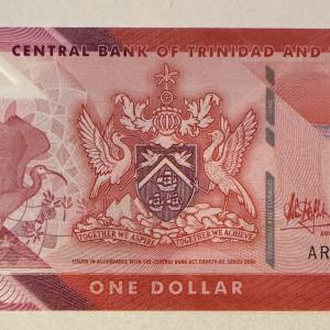 Trinidad & Tobago 1 dollár bankjegy (UNC) 2020/21