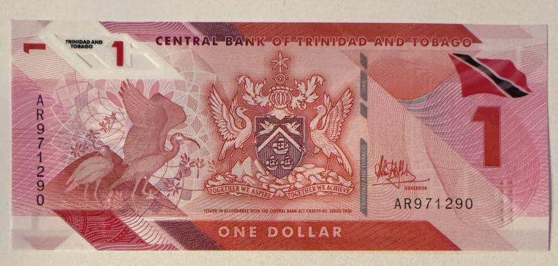 Trinidad & Tobago 1 dollár bankjegy (UNC) 2020/21