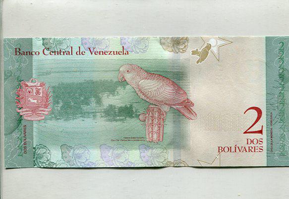 Venezuela 2 Bolivares bankjegy (UNC) 2018