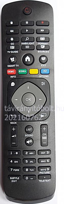 42PFH6109/88, 42PFH6309/88, 42PFH5609/88 PHILIPS TÁVIRÁNYÍTÓ