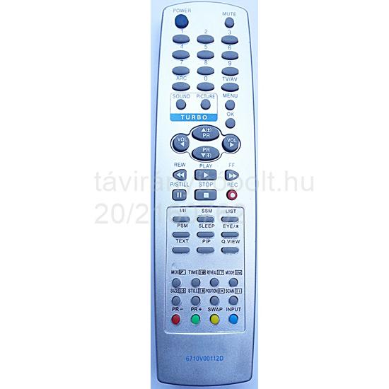 6710V00112D, LG TÁVIRÁNYÍTÓ UTÁNGYÁRTOTT