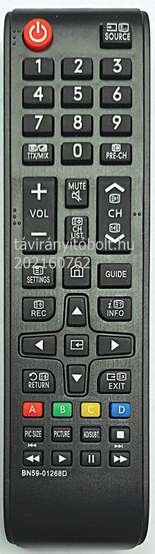 BN59-01268D, BN5901268D, BN59-01303A  SAMSUNG UTÁNGYÁRTOTT TÁVIRÁNYÍTÓ