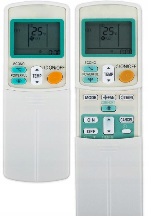 DAIKIN KLÍMA TÁVIRÁNYÍTÓ