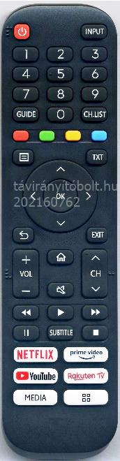 EN2X30H, EN-2X30H HISENSE TÁVIRÁNYÍTÓ