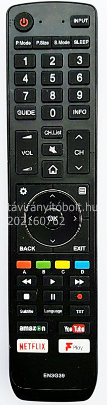 EN3G39 HISENSE TÁVIRÁNYÍTÓ