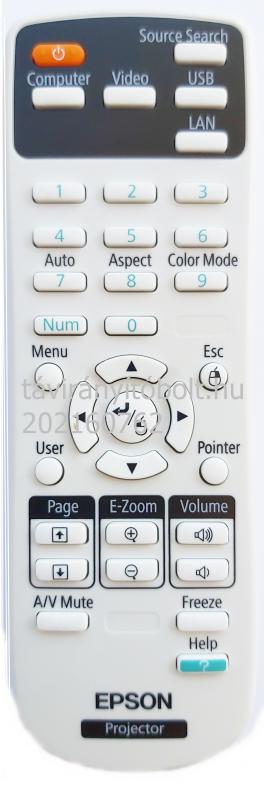 EPSON EBX12, EB-X12 PROJEKTOR TÁVIRÁNYÍTÓ