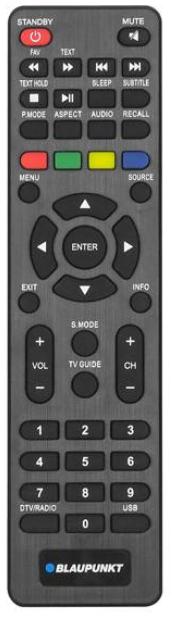 EREDETI BLAUPUNKT TÁVIRÁNYÍTÓ 30604011CXUMC001, BN32H1132EEB, TÁVIRÁNYÍTÓ 30604011CXUM