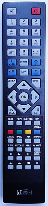 ERF6A64, HISENSE REMOTE CONTROL ERF6A64