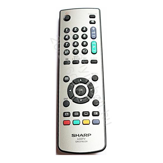GA531WJSA, RRMCGA531WJSA, GA499WJSB, RRMCGA499WJSB EREDETI SHARP TÁVIRÁNYÍTÓ