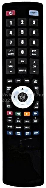 HISENSE ER-33903HS, ER-33903HS HISENSE TÁVIRÁNYÍTÓ