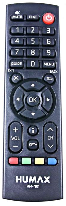 HUMAX BELTÉRI RM-N01, RM-N1 INFRAVÖRÖS-TÁVSZABÁLYZÓ
