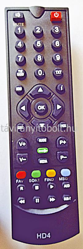 HUMAX DIGI+C DIGI TÁVIRÁNYÍTÓ HD4.