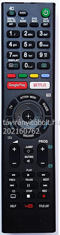 KD65XF8505 SONY TÁVIRÁNYÍTÓ