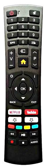 LE-32F1SLN83U, LE-32-F1SLN83U SMART TECH, VORTEX AUDIO GOMBOS TÁVIRÁNYÍTÓ