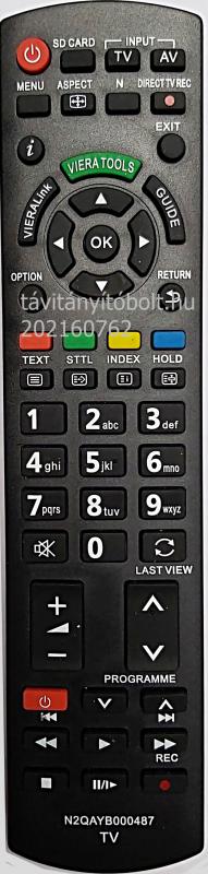 N2QAYB000328, N2QAYB000487, N2QAYB000489,  PANASONIC TÁVIRÁNYÍTÓ