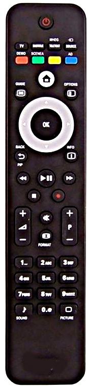 RC4707, RC4747, RC4707/01, 242254902314 PHILIPS TÁVIRÁNYÍTÓ MINŐSÉGI TERMÉK