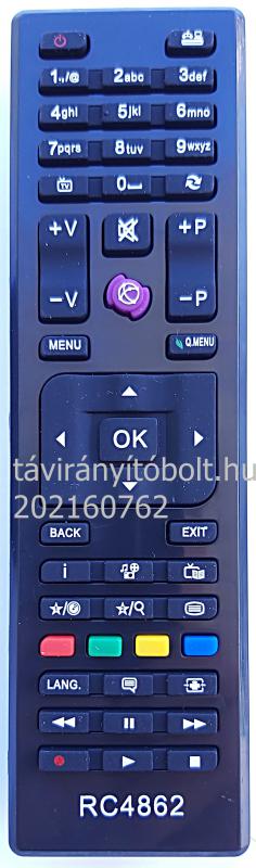 RC4862, NAVON, TECHNIKA, TELEFUNKEN, HITACHI TÁVIRÁNYÍTÓ