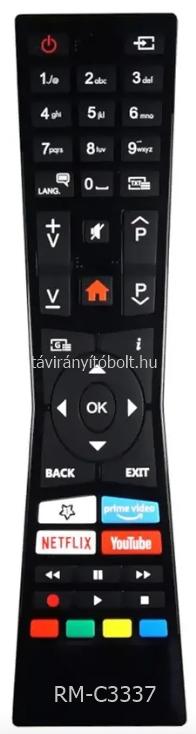 RM-C3337, RMC3337 JVC TÁVIRÁNYÍTÓ UTÁNGYÁRTOTT