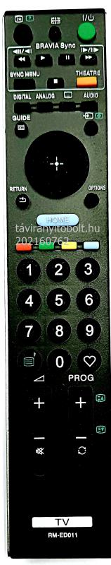 RM-ED011, RMED011 SONY TÁVIRÁNYÍTÓ EZ EGY JÓ MÍNŐSÉGŰ TÁVIRANYÍTÓ