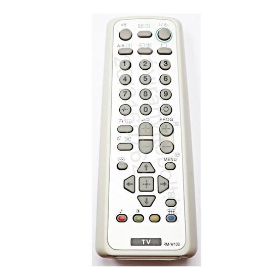 RM-W100, RM W 100, RMW100, RM W100, RM-W 100 SONY TÁVIRÁNYÍTÓ