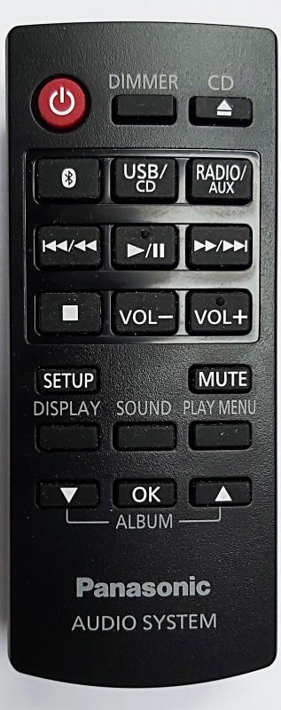 SCUX100, SC-UX100, SAAKX200, SA-AKX200 PANASONIC EREDETI HI-FI TÁVIRÁNYÍTÓ