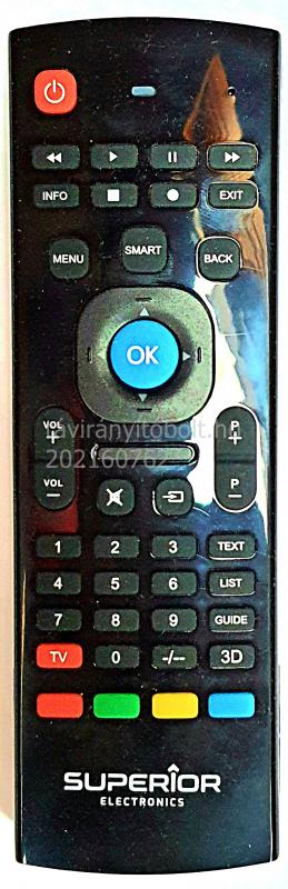 SUPERIOR, INTELIGENS TÁVIRÁNYÍTÓ QWERTY BILLENTYŰZET BEVEZETŐ ÁRON