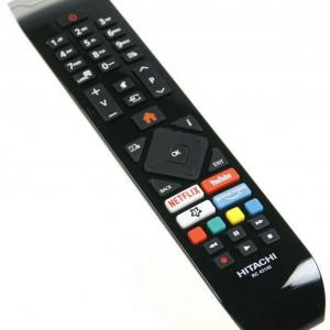 43HK5600, 43HK5100,  EREDETI GYÁRI HITACHI SMART TÁVIRÁNYÍTÓ FEHÉR (utolsó darab raktáron)