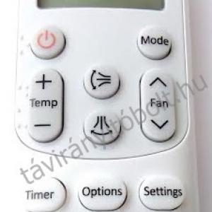 AR09HSFNCWKXZE AR09HSFNCWKX SAMSUNG KLÍMA TÁVIRÁNYÍTÓ UTÁNGYÁRTOTT