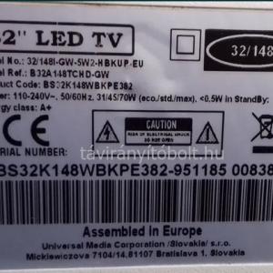 BLAUPUNKT TESCO BS32K148WBKPE382, B32A148TCHDGW, 32/148I-GW-5W2-HBKUP-EU