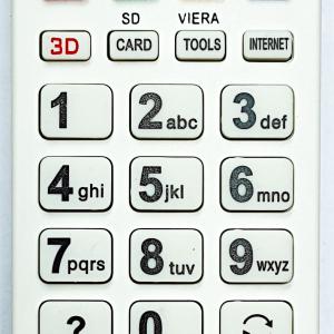 N2QAYB000829, N2QAYB000842 3D, PANASONIC TÁVIRÁNYÍTÓ