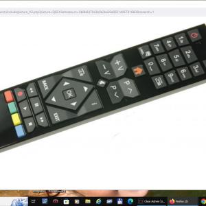 Navon N40FHDS220, Navon N40 FHDS220, Navon N40FHD S200 távirányító