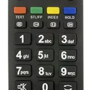 UCT045, UCT-045 ÚJ NQAYB000672, NQAYB000673, NQAYB000678 PANASONIC TÁVIRÁNYÍTÓ FEKETE