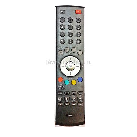 TOSHIBA TV/LCD+VCR, DVD CT-865, CT-870, CT-873, CT-884, CT90298 TÁVIRÁNYÍTÓ UTÁNGYÁRTOTT