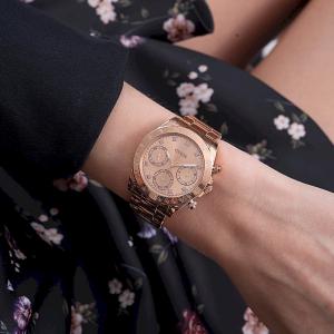 Guess Női Karóra GW0314L3 Rózsaarany fémszíjas