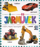 Járművek vidám, képes lapozgató